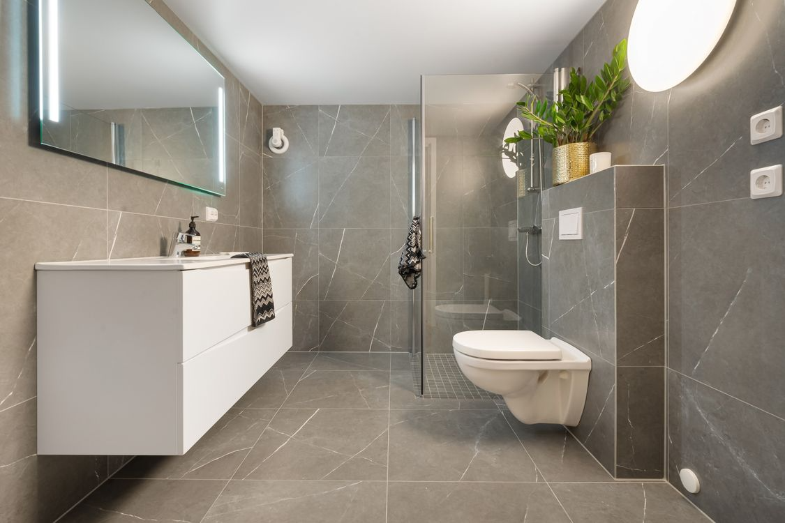 Moderne badkamerrenovatie